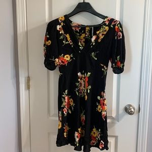 Free people dress with bell sleeves 🔔